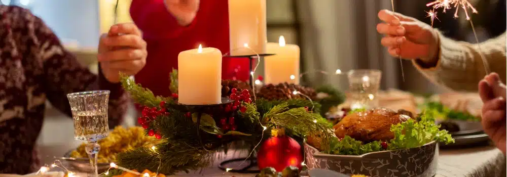 Kerstdag en Oud- en Nieuwjaar diner vers bezorgd