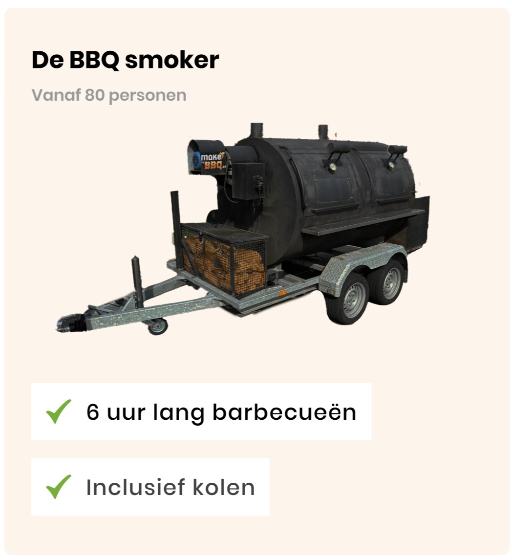 BBQ SMOKER HUREN VOOR JE EVENEMENT